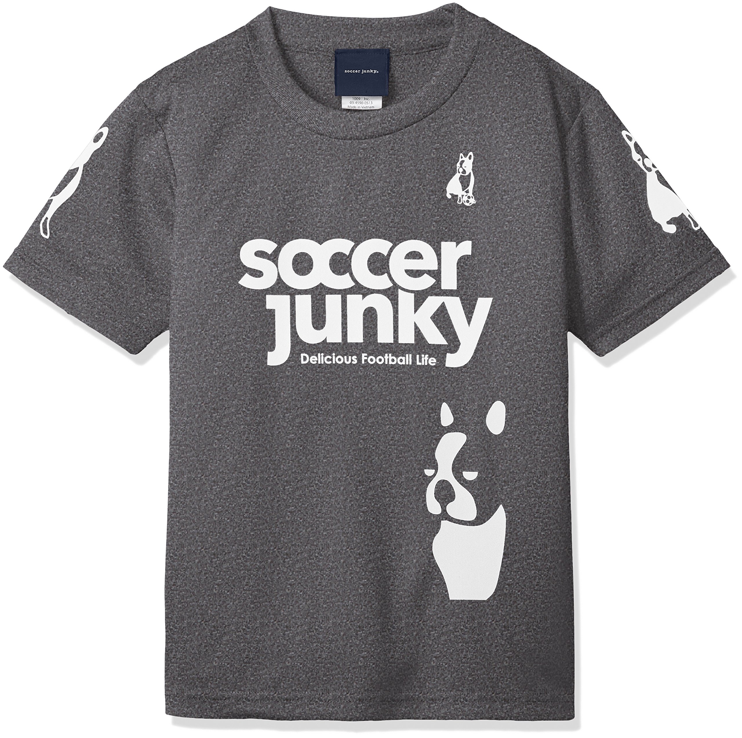 Amazon | [サッカージャンキー] Tシャツ SJ0699 ヘザーグレー XS