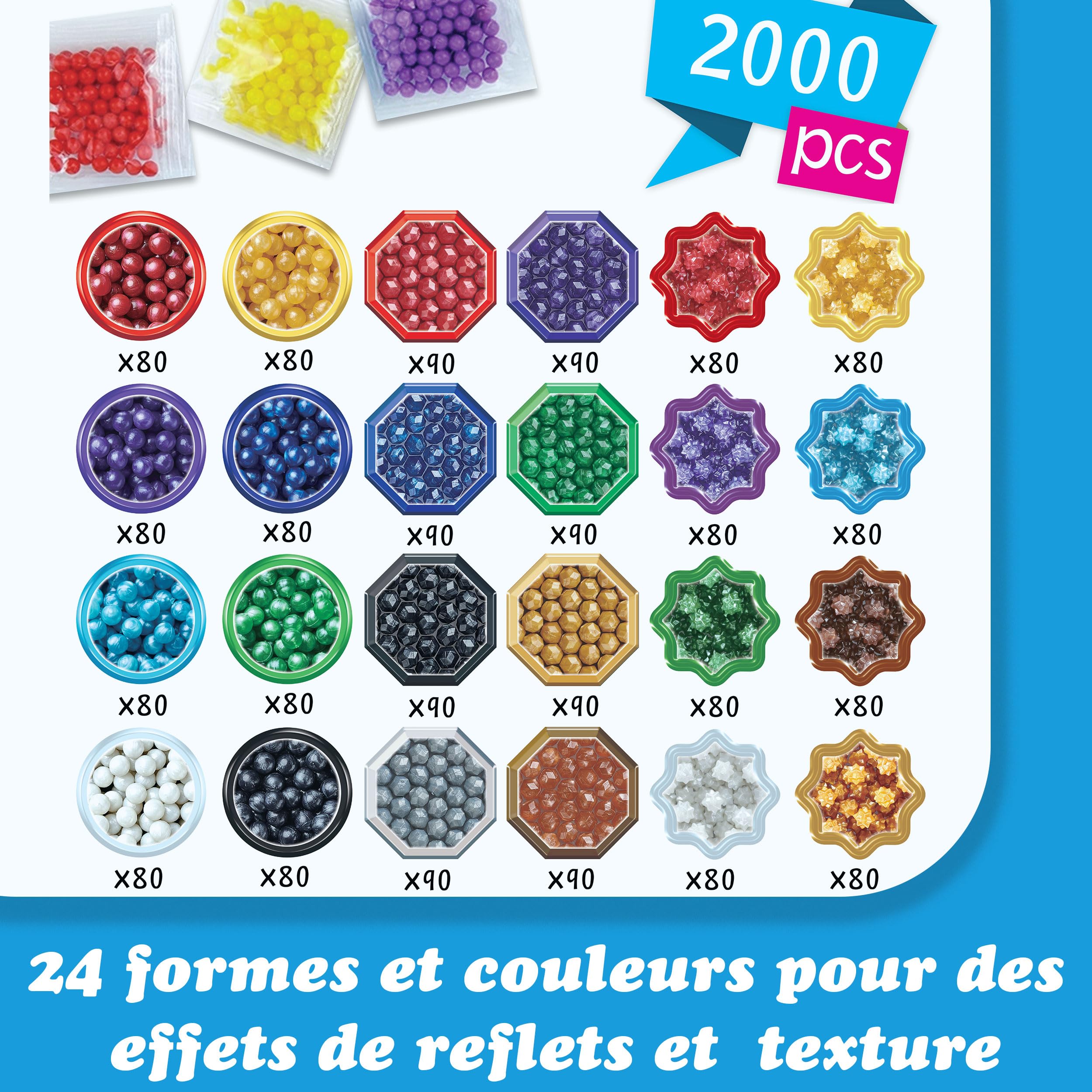 Aquabeads - La mallette d'artiste - Kit de loisirs créatifs - Activité Aquabeads - La mallette d'artiste - Kit de loisirs créatifs - Activité