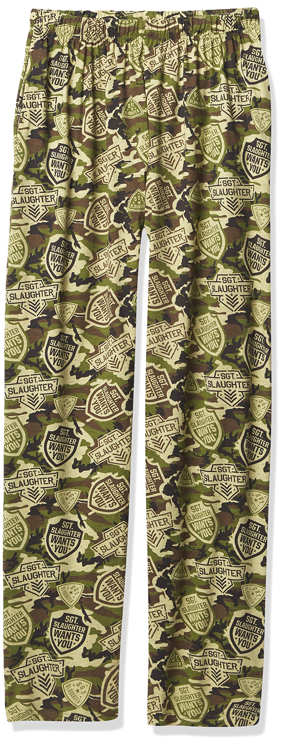 Zubaz Men's Wwe Comfy Pant Men's Officially Licensed WWE Bret Hart Glasses Comfy Pant, Black/Fluorescent Pink, Medium