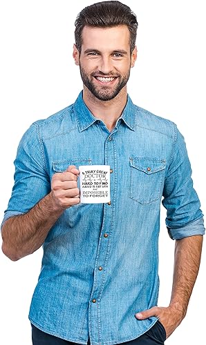 Miniatura 4 de Funny Bone Products Doctor Retirement - A Truly Great Doctor is Hard To Find - Taza de café de 11 onzas - Regalos únicos y memorables para la