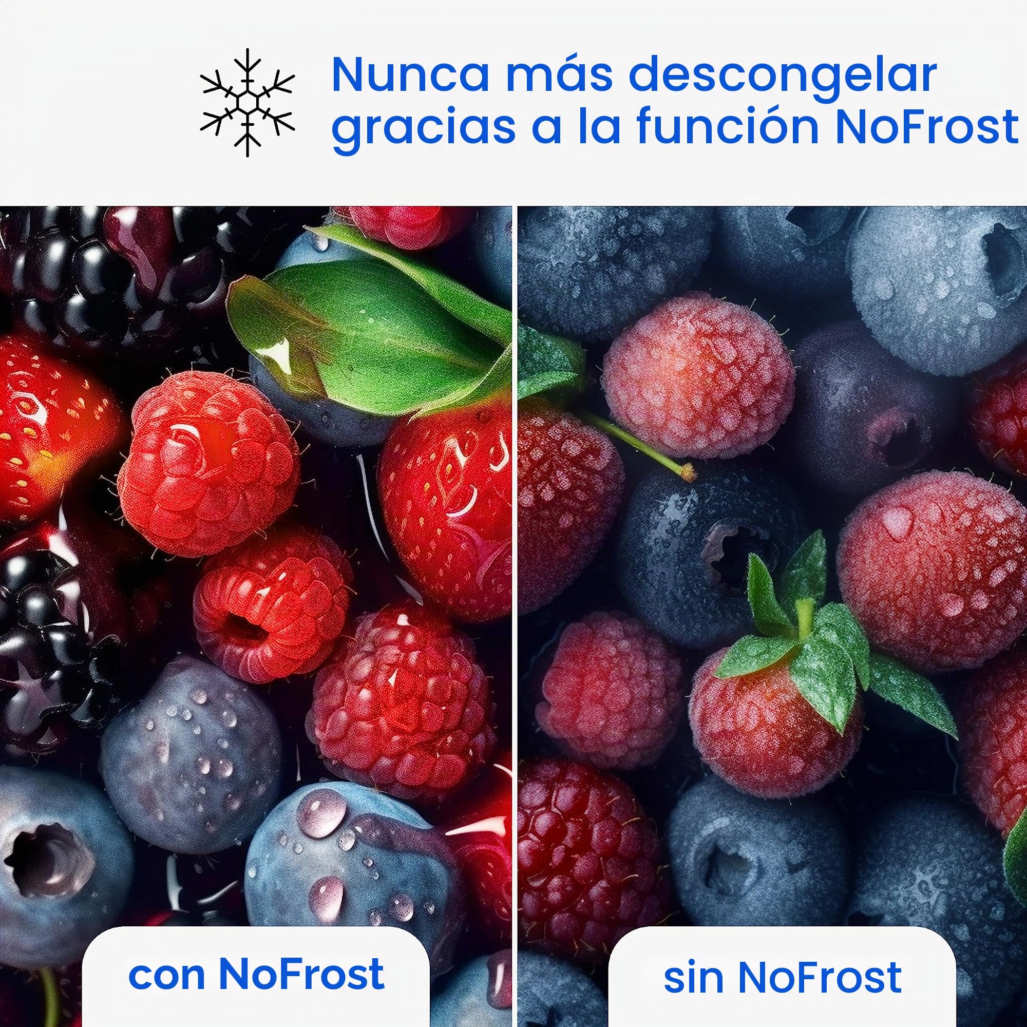 Bomann® Side by Side Cool Freezer Combination, No Frost, 442 L Capacity, Fridge with MultiAirflow Technology, Consumption 287 kWh per Year, SBS 7344 inox