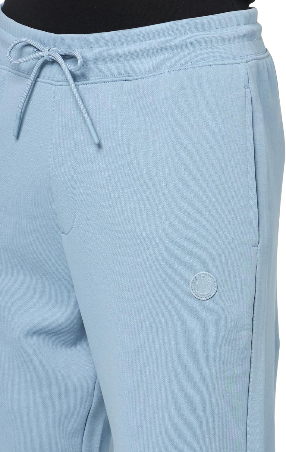 HUGO Men's Smiley Logo Cotton Sweatpants - Image 3