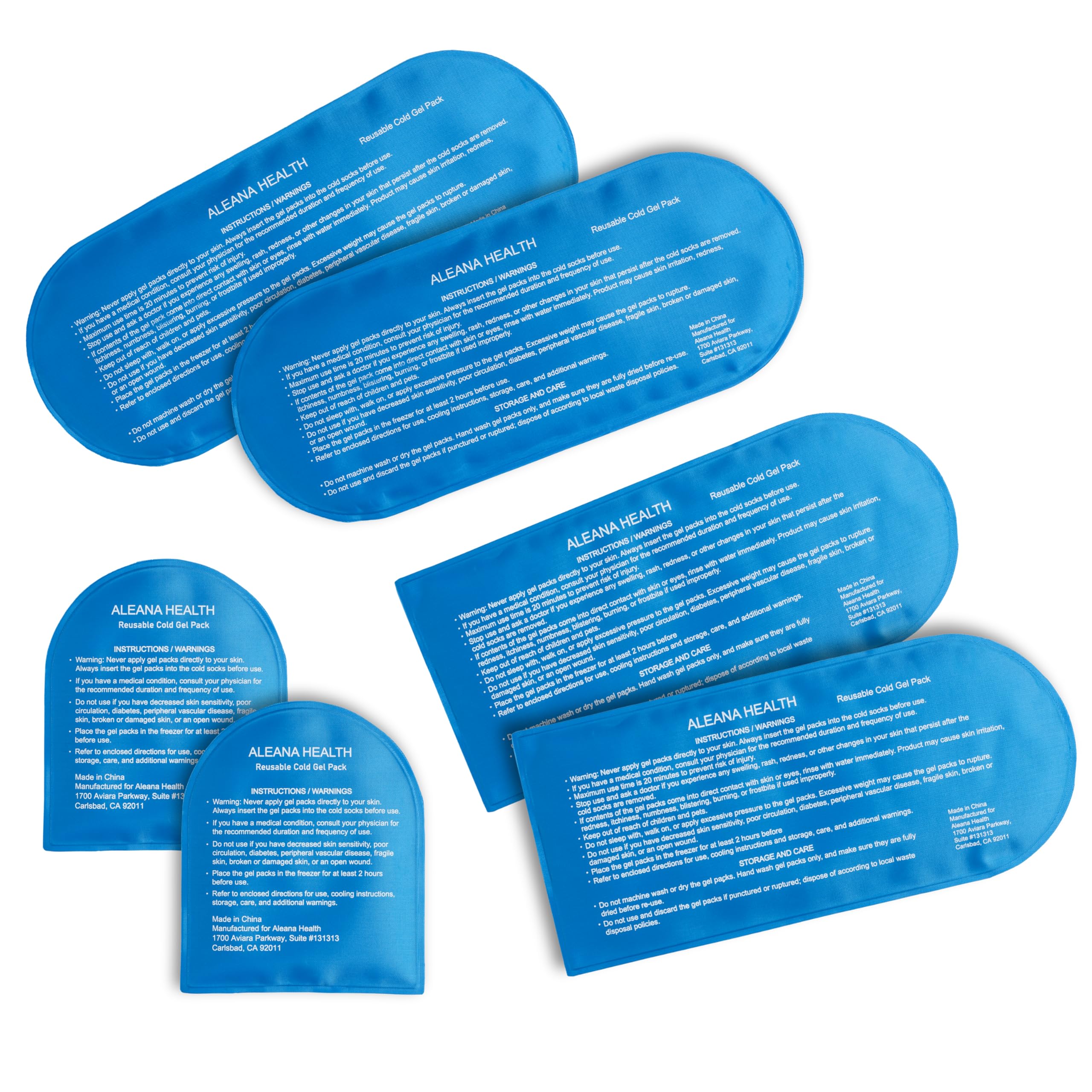 Aleana Health Extra Gel Packs – Large