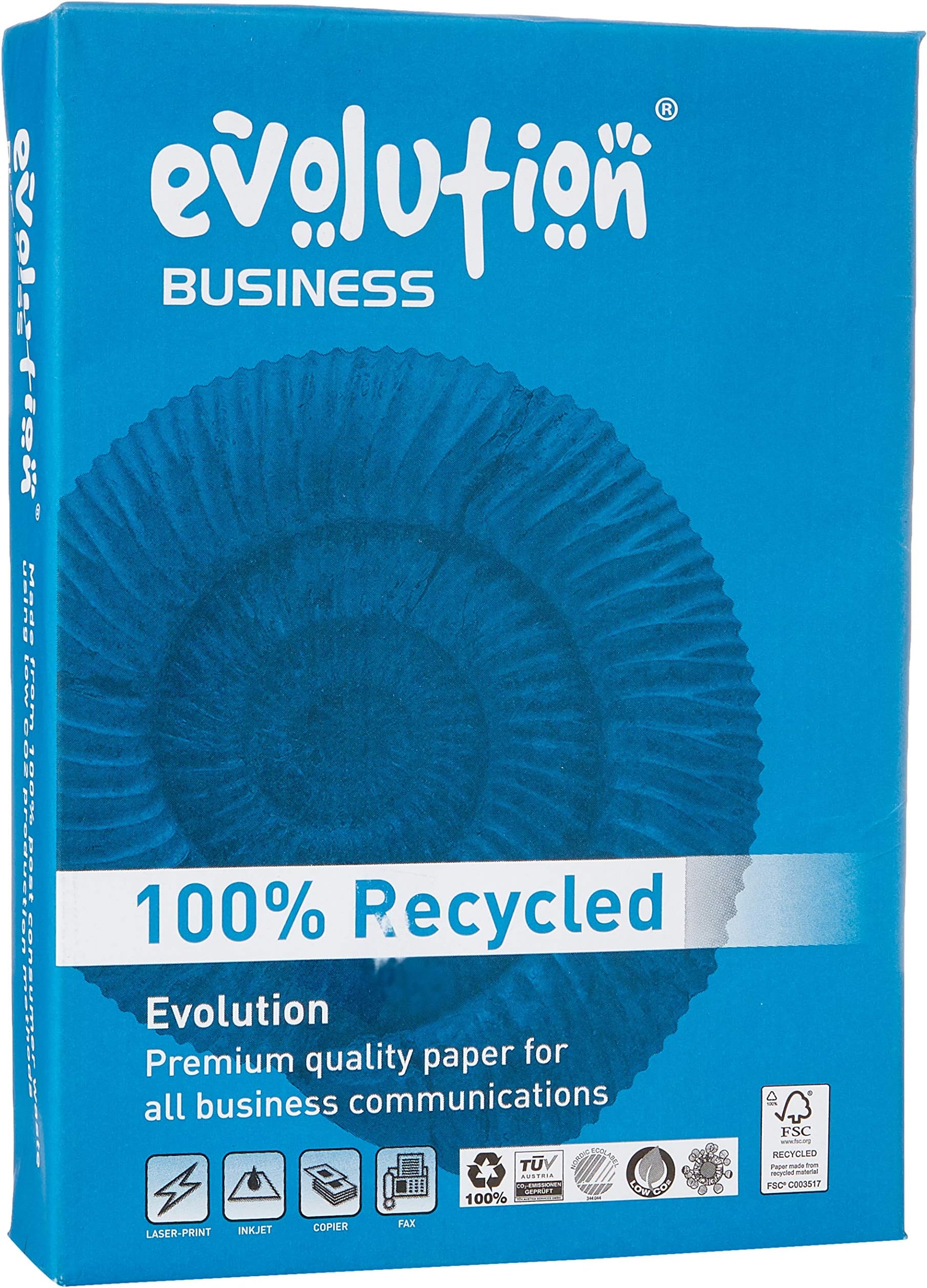 Evolution A4 100gsm Business Paper Ream - White