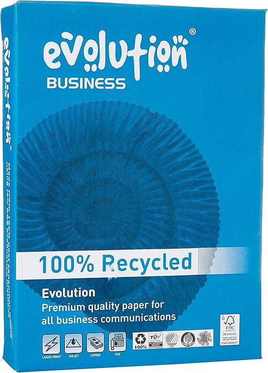 Evolution Business A4 White 100gsm Paper (Pack Of 500) - EVBU21100