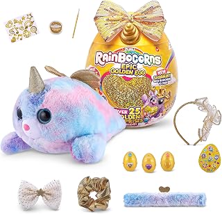 RAINBOCORNS-Big Surprise-Series 3 Big Golden Surprise Seal Mailer Box by ZURU