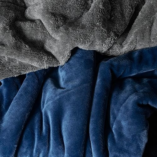Miniatura 10 de Vianney Manta de invierno ártico tamaño king textura de piel