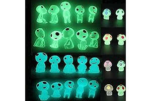 Miniature Fairy Garden Tree Elves Glow In Dark Easter Egg Fillers
