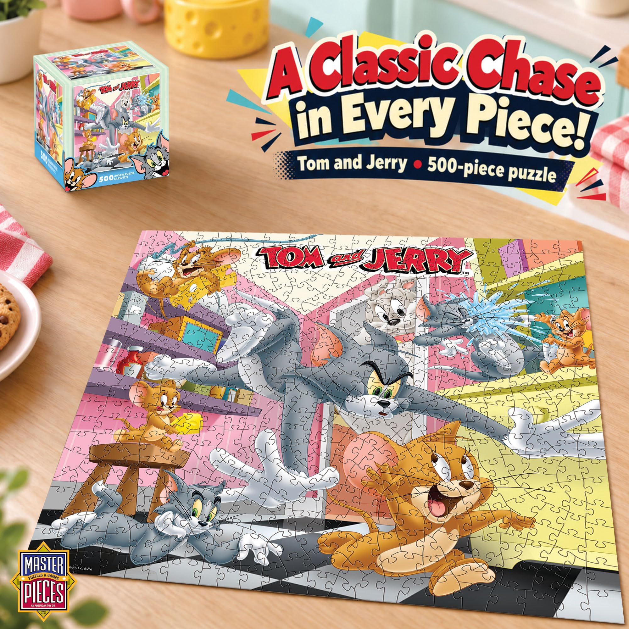 Amazon | Masterpieces トム&ジェリー ジグソーパズル - 500ピース