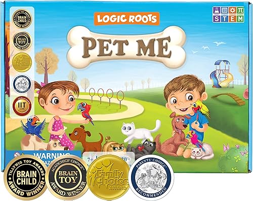 Juego de mesa de división para matemáticas de Logic Roots Pet Me Juego de mesa de división para matemáticas de Logic Roots Pet Me