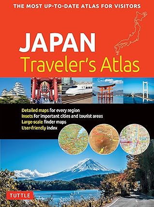 Japan Traveler's Atlas: Japan's Most Up-to-date Atlas for Visitors-Wow! eBook