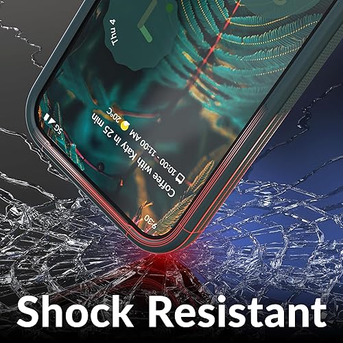 Miniatura 5 de Crave Funda para Google Pixel 10 y Pixel 10 Pro, protección a prueba de golpes de doble capa (6.3 pulgadas), verde bosque