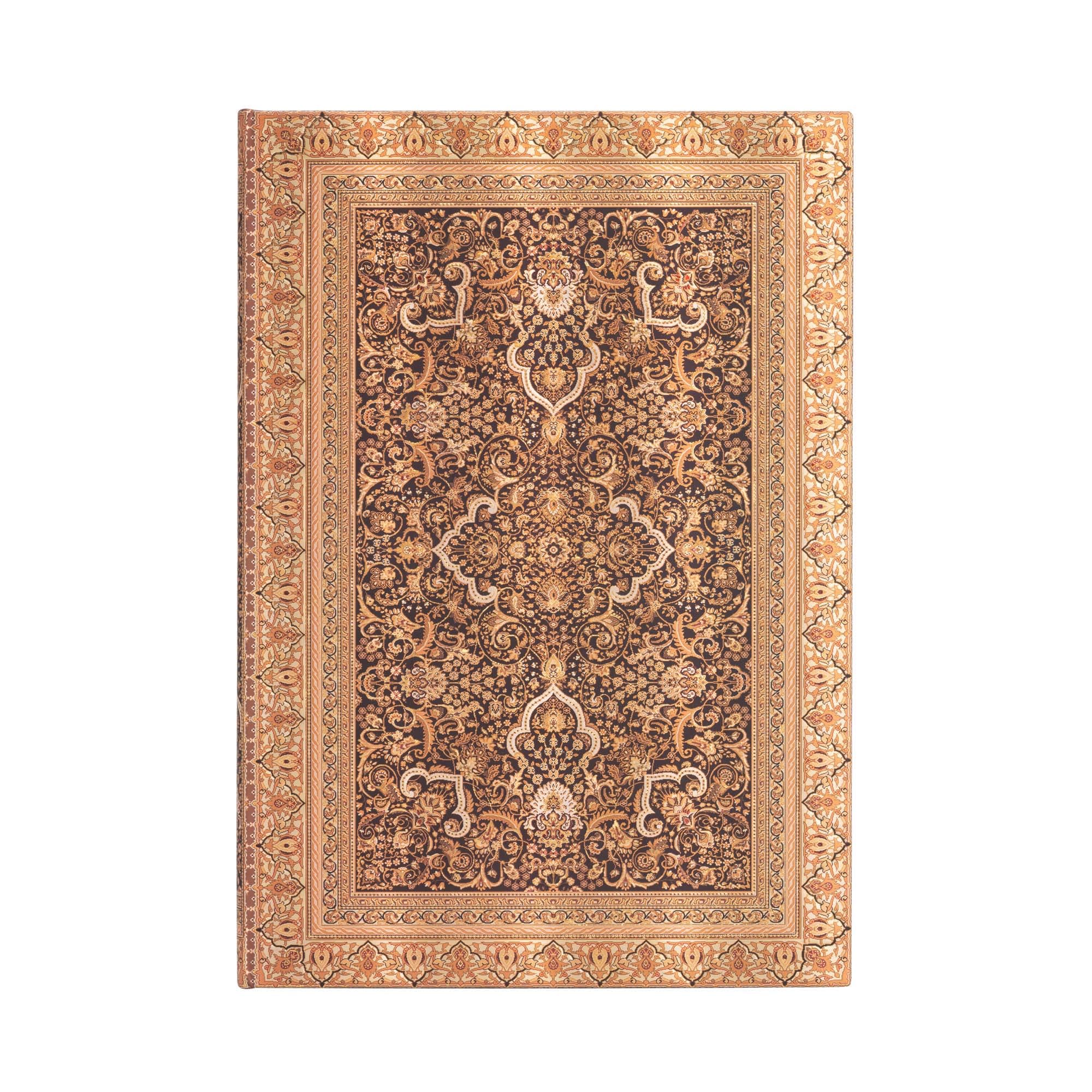 Terrene (Medina Mystic) Grande Unlined Hardcover Journal: Hardcover, 120 gsm, ribbon marker, memento pouch, elastic closure
