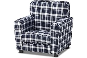 Baxton Studio Talma Plaid Chairs