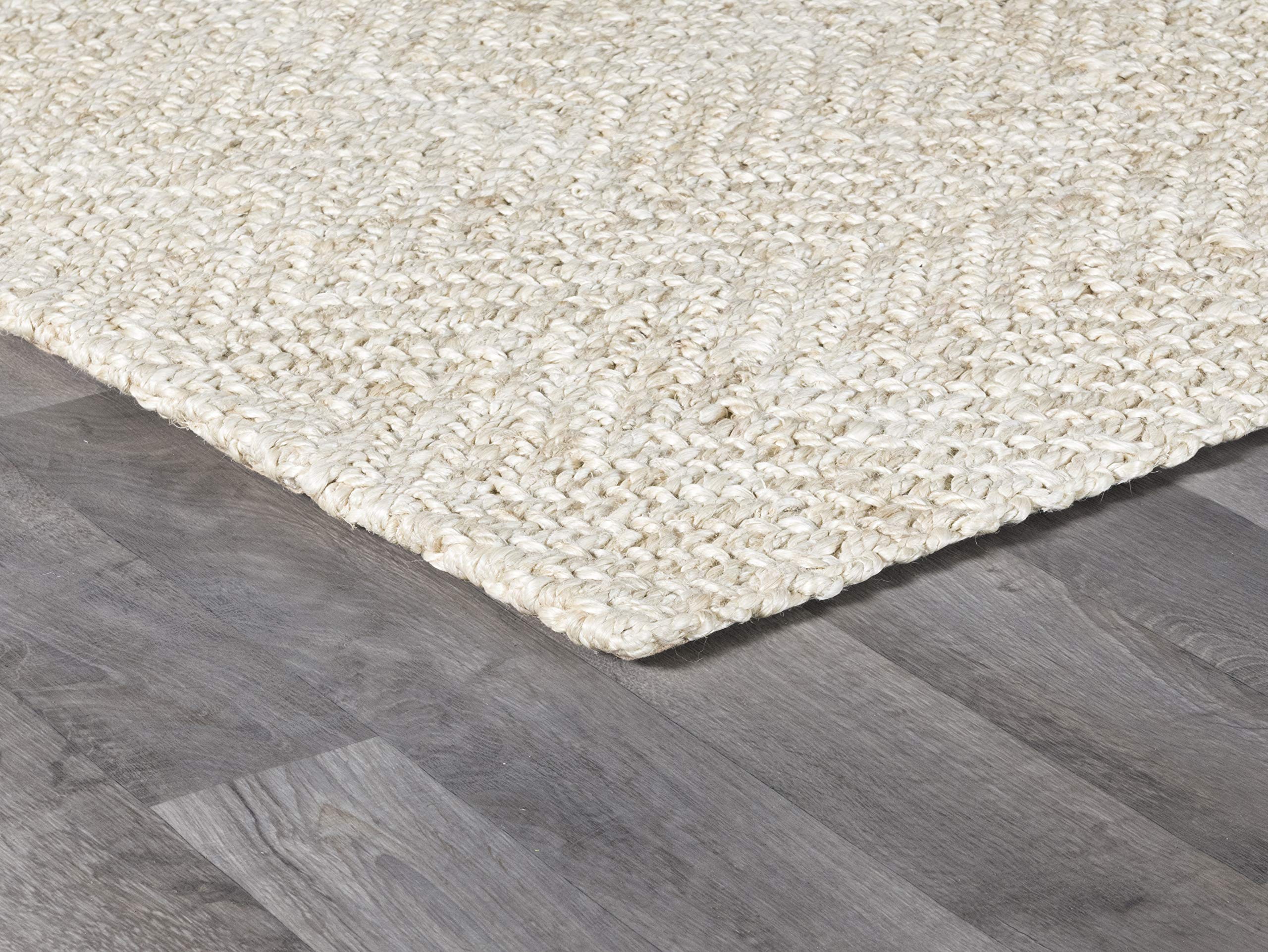 Border Joint Rug Chevron Border Jute Rug