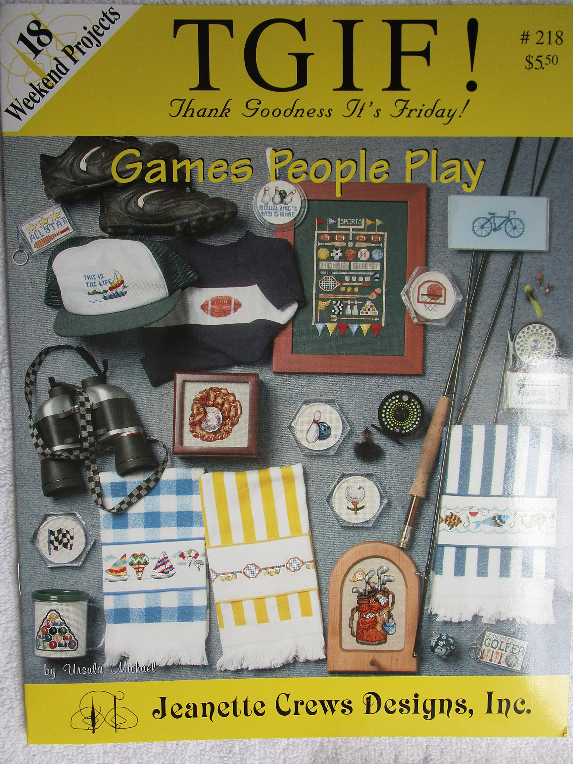 Games People Play Cross Stitch Patterns