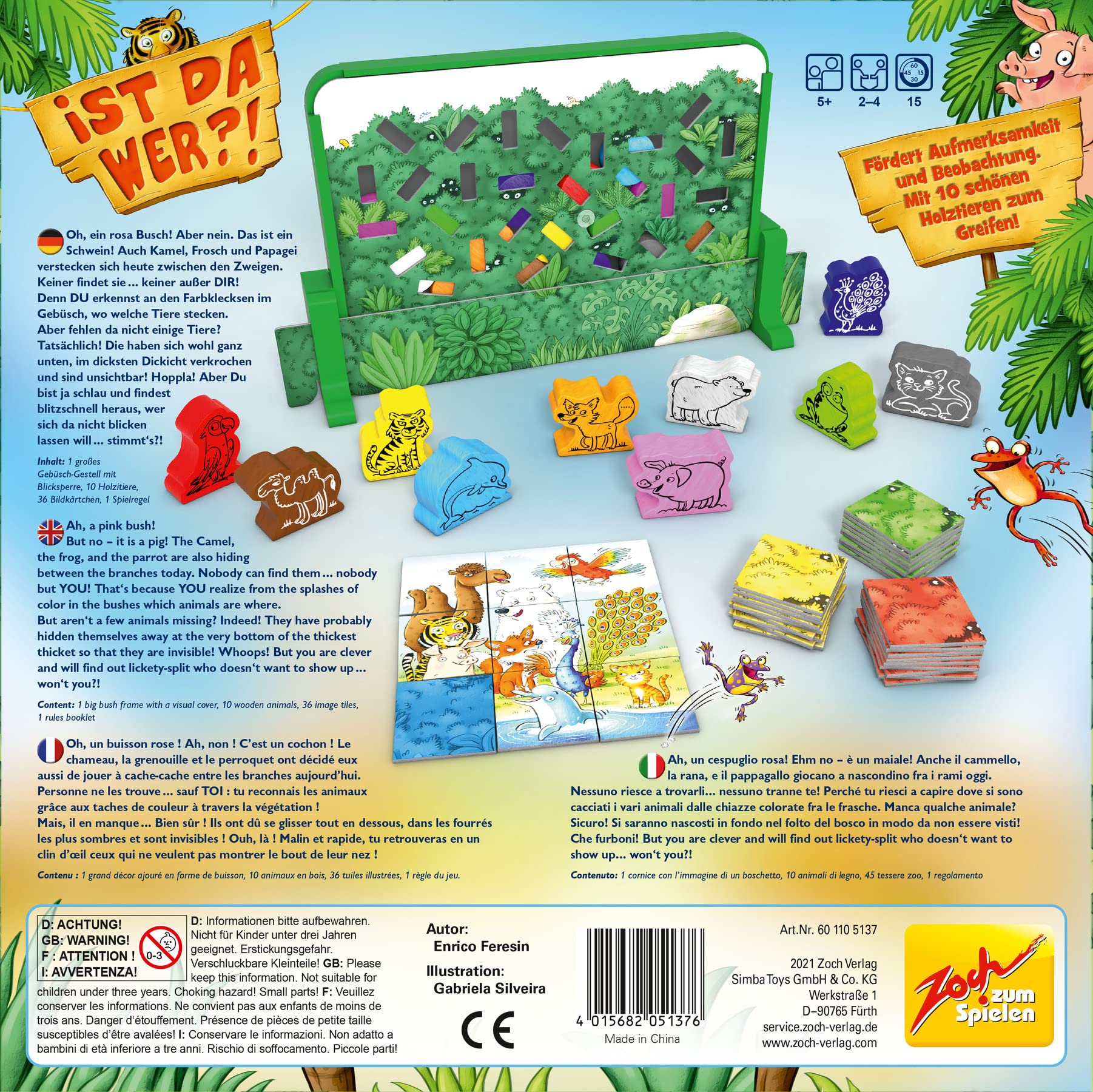 Amazon.com: Zoch 601105137 Ist da wer? Children's Game, for 2 to 4 Players, Combine, React and Assign Colours, from 5 Years : Toys & Games Amazon.com: Zoch 601105137 Ist da wer? Children's Game, for 2 to 4 Players, Combine, React and Assign Colours, from 5 Years : Toys & Games