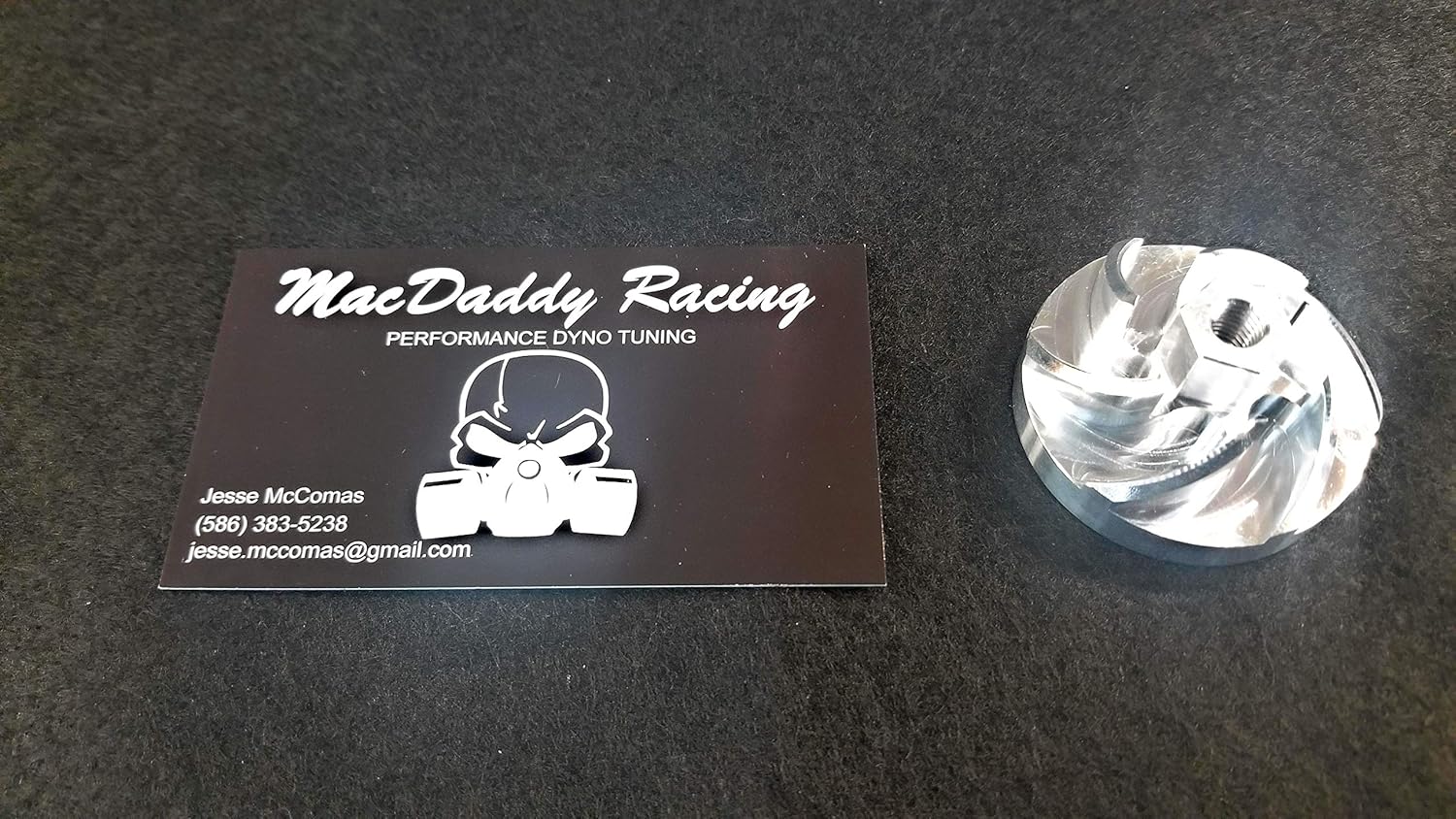 Billet Aluminum Impeller and MDR1.0 Temperature Gauge for Honda TRX450R