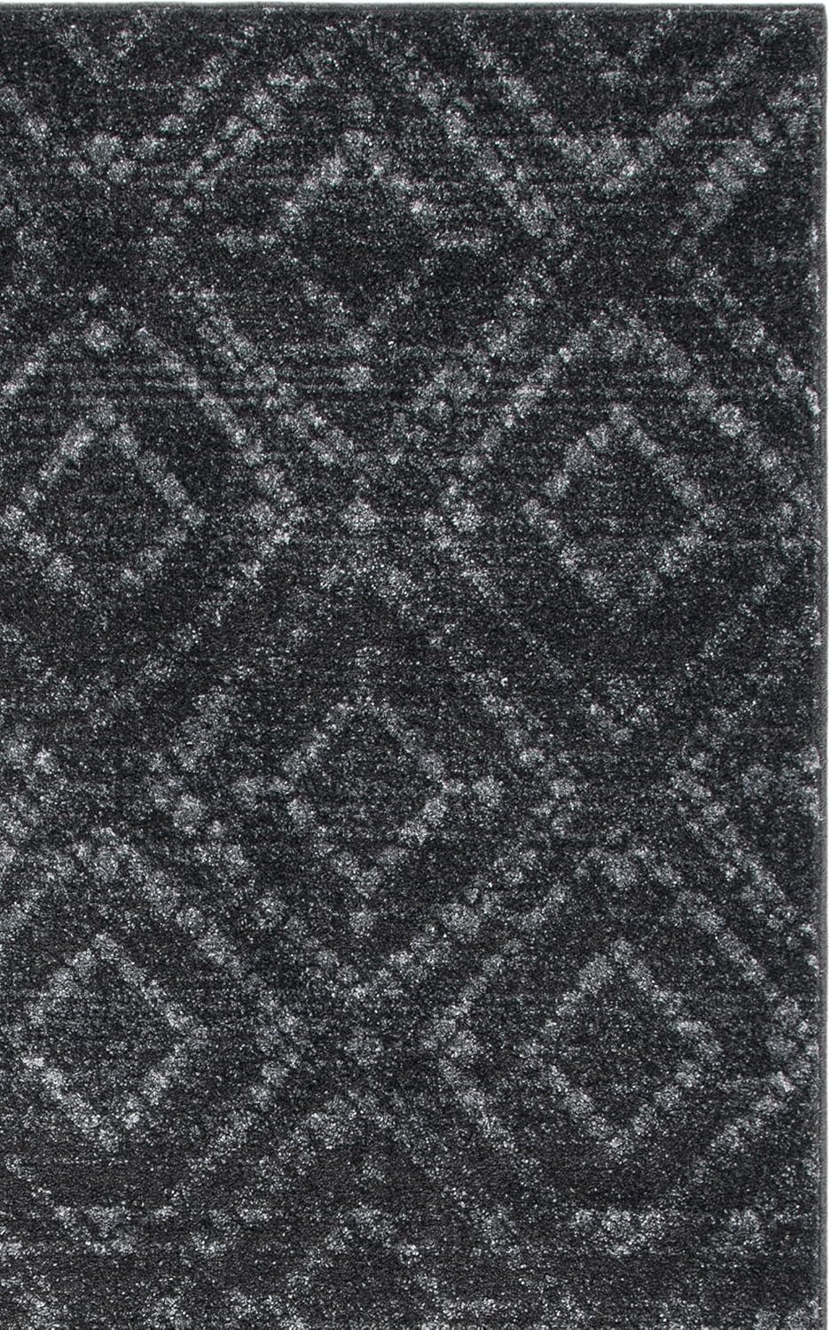 SAFAVIEH Adirondack Collection Accent Rug - 2'6" x 4', Dark Grey & Grey, Modern Distressed Design, Non-Shedding & Easy Care, Ideal for High Traffic Areas in Entryway, Living Room, Bedroom (ADR131F)