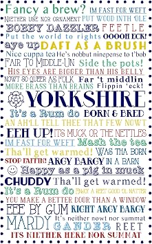 Ulster Weavers Yorkshire Born & Bred Cotton Tea Towel