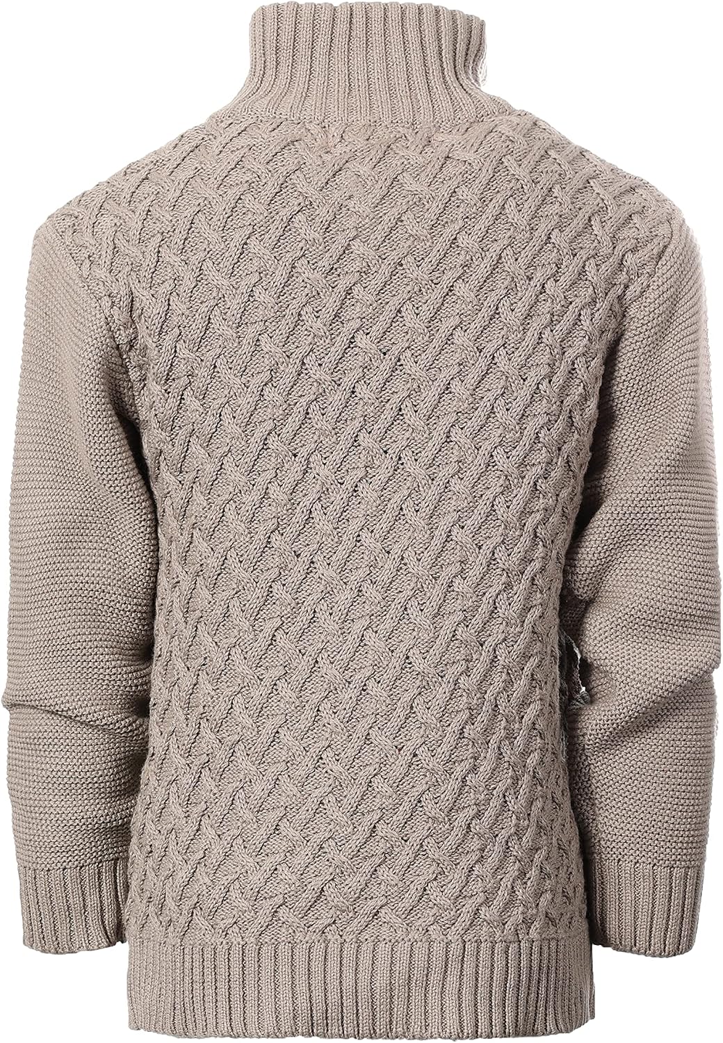 Gioberti Kids and Boys Mock Neck Pullover Knitted Sweater