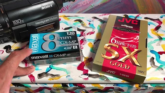 Amazon.com : Maxell P6-120 GX-MP High Quality Camcorder Tapes, 2