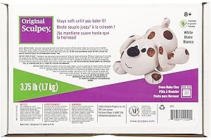 Sculpey Original White Polymer Clay: Unleash Creativity with Endless Possibilities