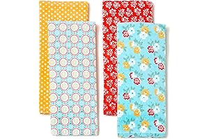 The Pioneer Woman 4-Piece Kitchen Spring Floral Towel Set