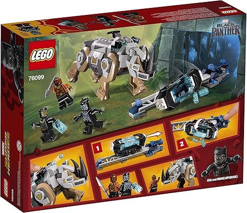 Miniatura 5 de Juego para armar LEGO Super Heroes Duelo contra Rhino junto a la mina 76099 (229 piezas)