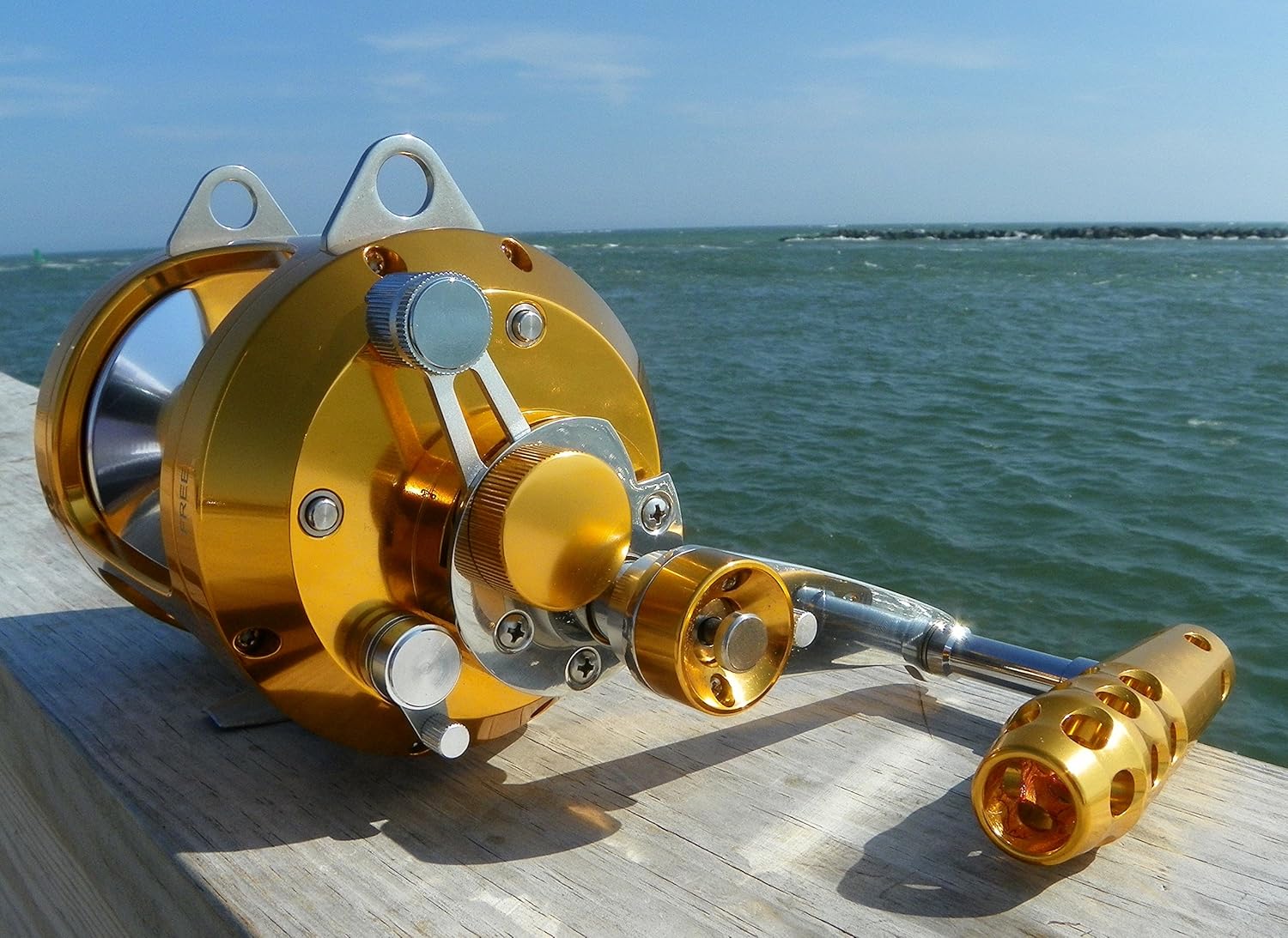 OKIAYA Marlin Series Pro National 50W-II 2 Speed Reel with AXR Drag