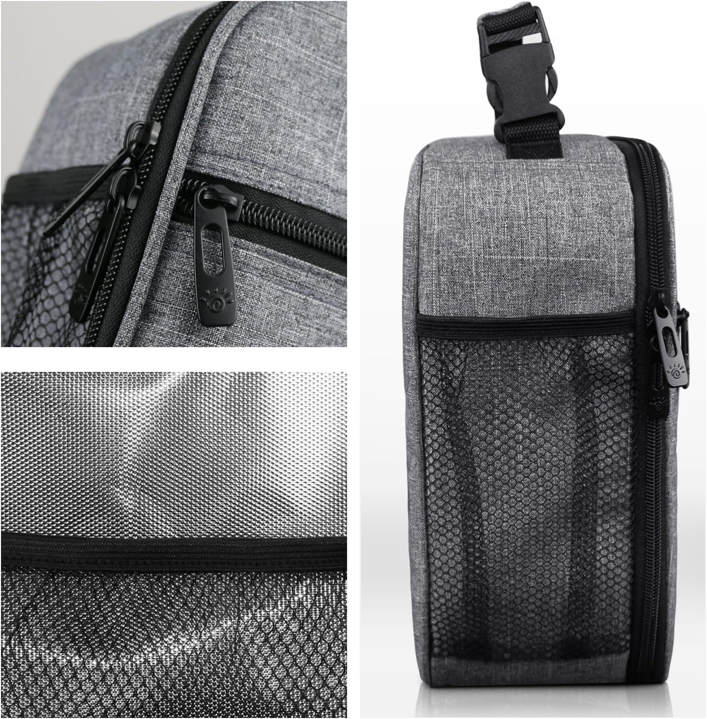 Hap Tim Insulated Lunch Box for Men, Reusable Lunch Bag for Women, Spacious Lunchbox Adult (18654-G): Home & Kitchen