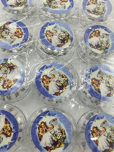 Miniatura 4 de Rosarios de Madera Blanca 12pcs de Rosarios Blancos De Madera Recuerdos De Bautizo 12pcs de Rosarios Blancos De Madera Recuerdos De Bautizo