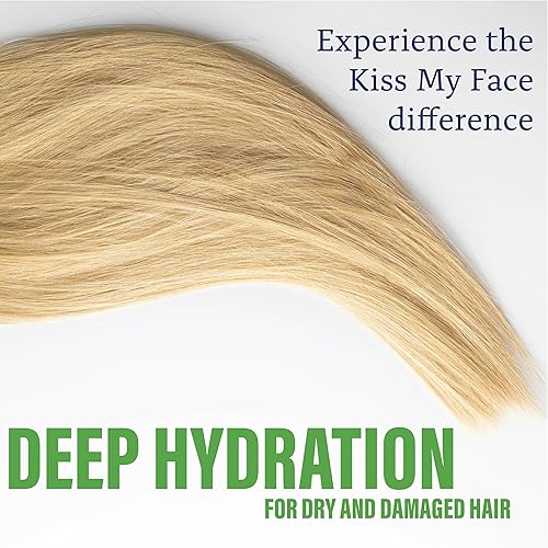 Miniatura 5 de Kiss My Face Strengthen - Barra de champú  acondicionador 2 en 1 sin aceite de palma sin crueldad animal champú y acondicionador para cabello seco y