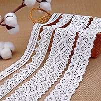 Vista 9 de Cinta de encaje vintage de 15 yardas para manualidades de costura, envoltura de regalos