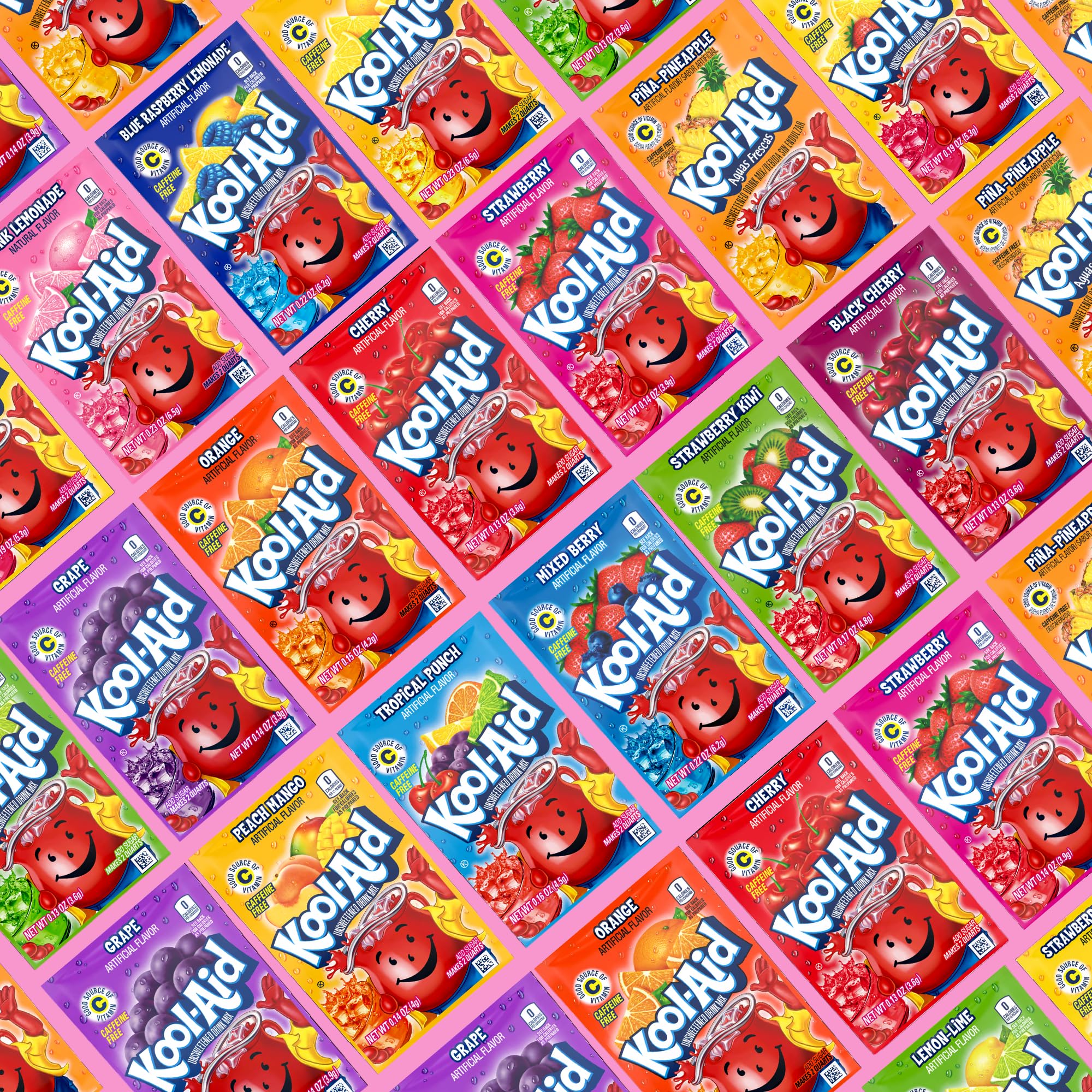 Amazon.com : Classic Drink Mix Packets Variety 45 Pack- Includes 3