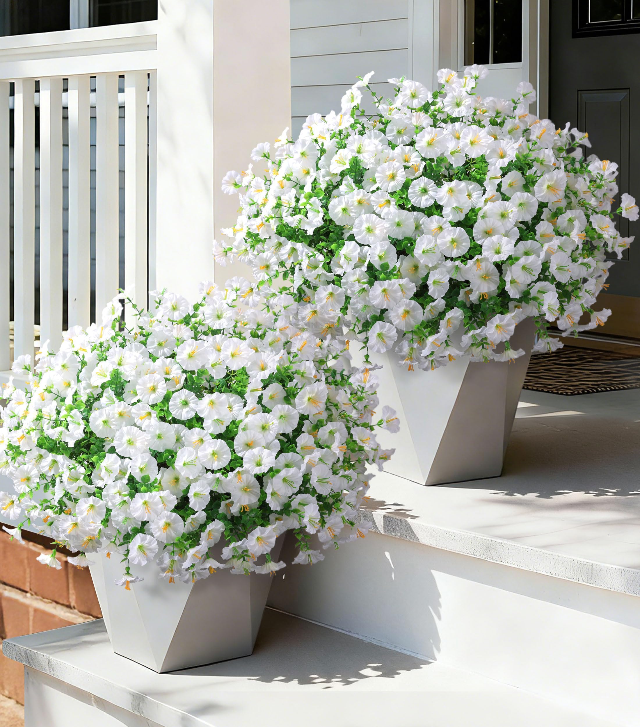 Ivydale 24 Bundles Artificial Flowers for Outdoors