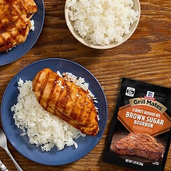 McCormick Grill Mates Brown Sugar Bourbon Marinade, 1.25 oz (Pack of 12)