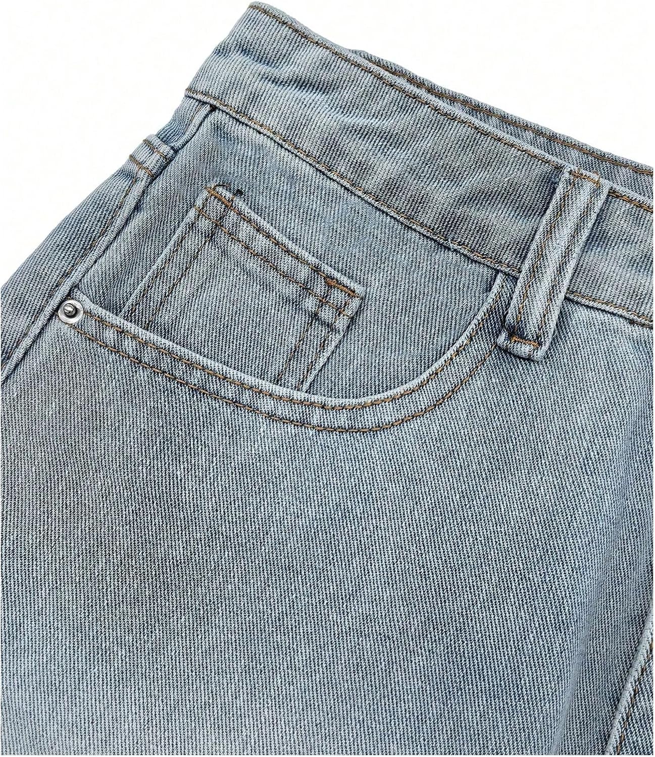 Milumia Women's High Waisted Denim Mini Skirt Y2k Raw Hem Bodycon Going Out Short Jean Skirts