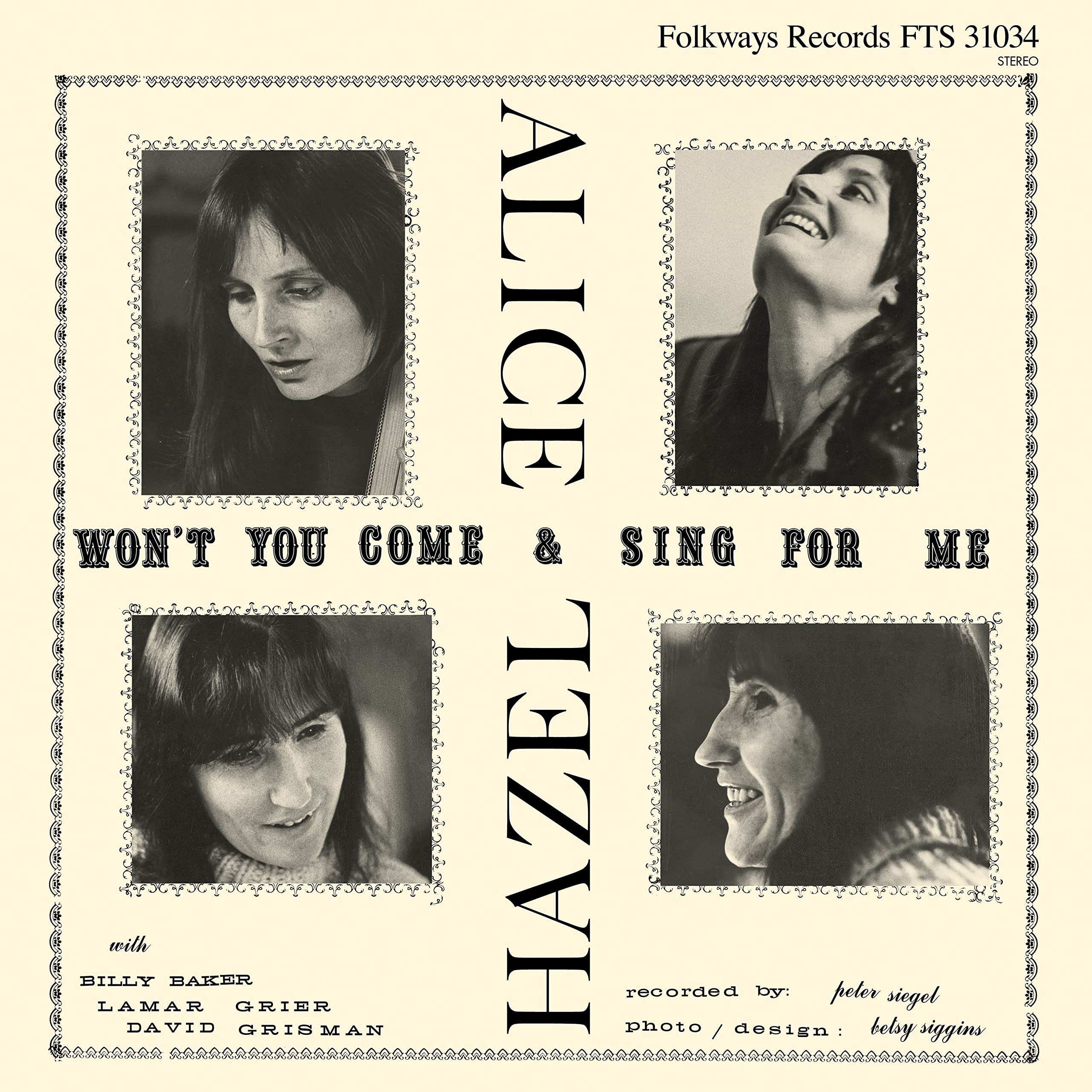 Won't You Come and Sing For Me? [VINYL]