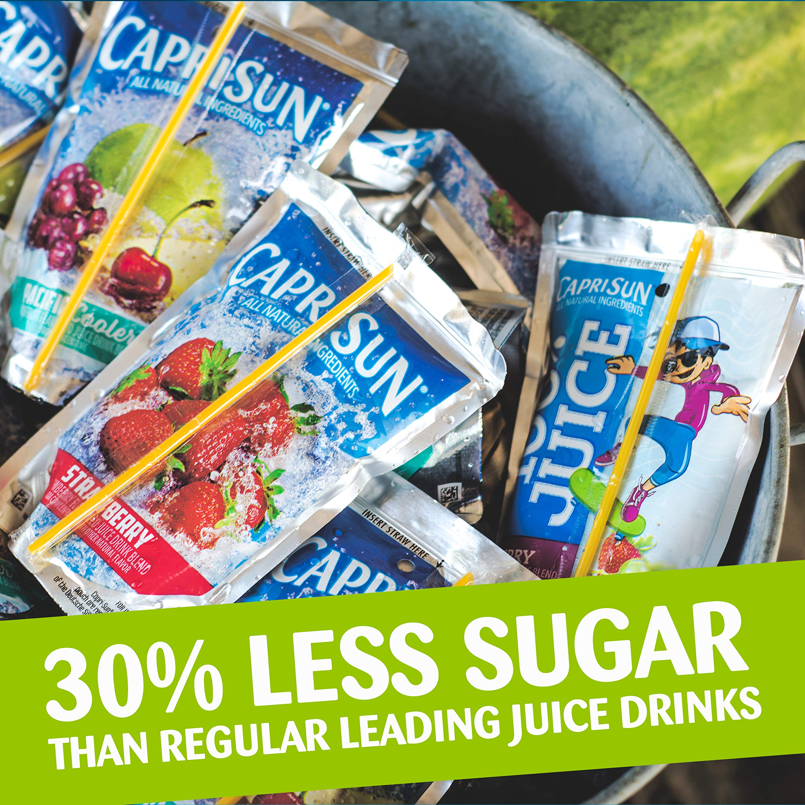 Capri Sun Strawberry Kiwi Ready-to-Drink Juice (10 Pouches)