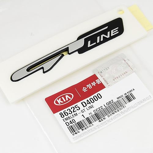 Emblema original OEM Kia Optima K5 GT LINE 86325-D4000 para 2015 2016 2017