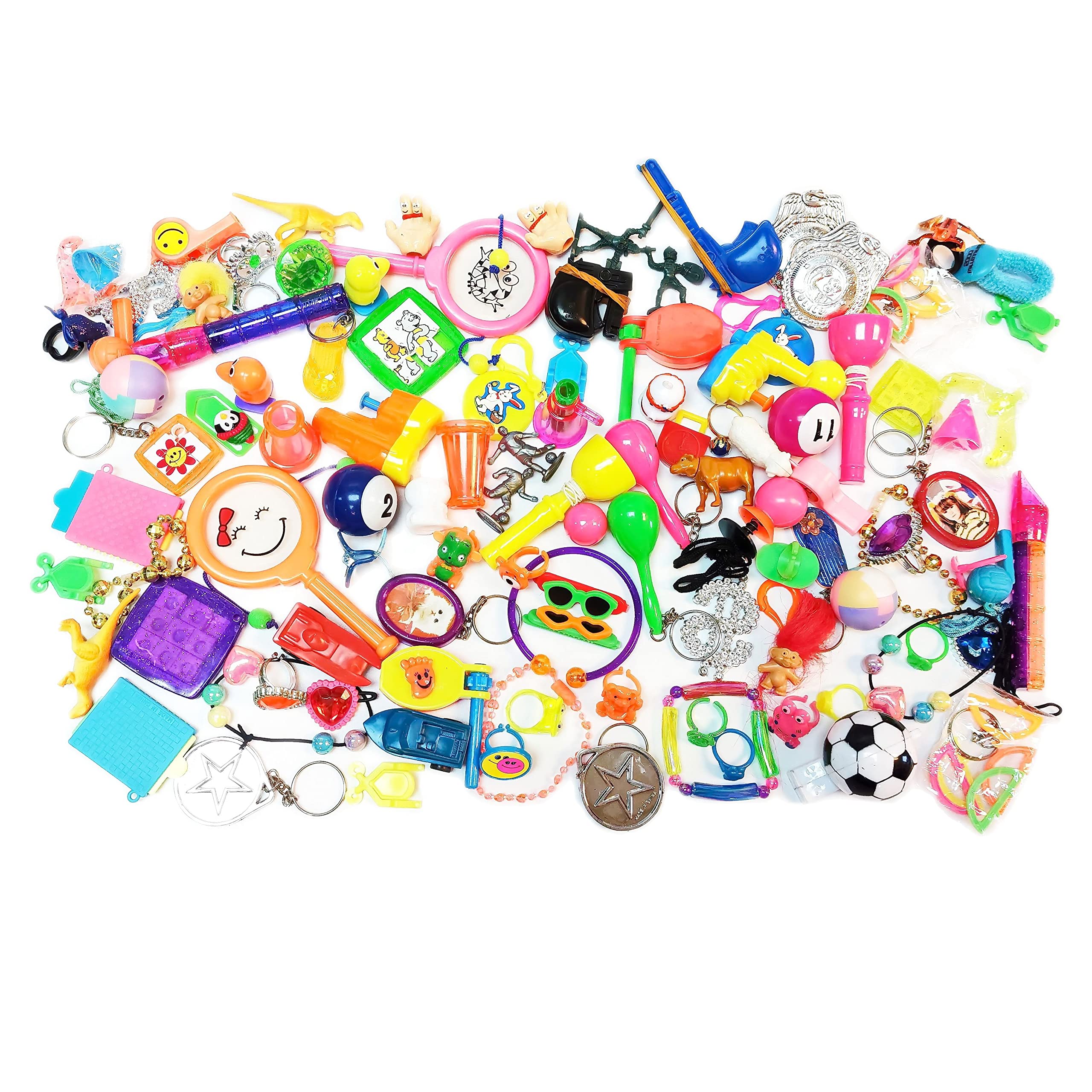 Photo 1 of 100PCS Party Favors Birthday Party Favors Classroom Rewards Carnival Prizes Goodie Bag Fillers Pinata Fillers for Kids