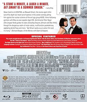 Amazon.com: Get Smart [Blu-ray] : Steve Carell, Anne
