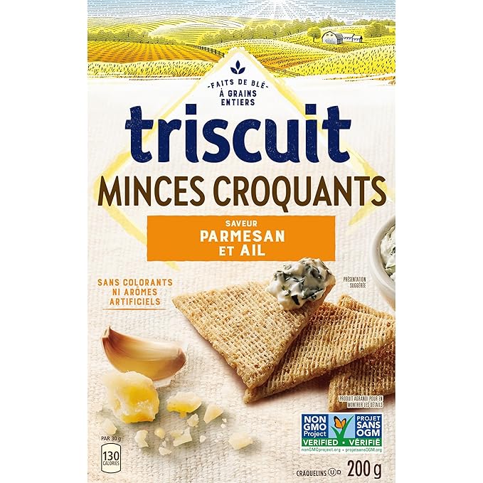Galletas Triscuit Thin Crisps Sabor Parmesano y Ajo 200g miniatura 8