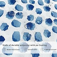 Vista 4 de Paquete de 2 almohadas lumbares impermeables para exteriores con rellenos, 12 x 20 pulgadas, almohada decorativa rectangular para patio, hogar