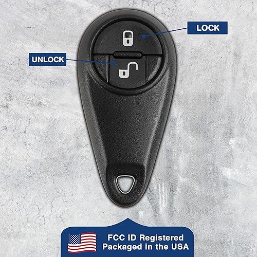 Miniatura 6 de KeylessOption repuesto de llavero control remoto de automóvil para NHVWB1U711