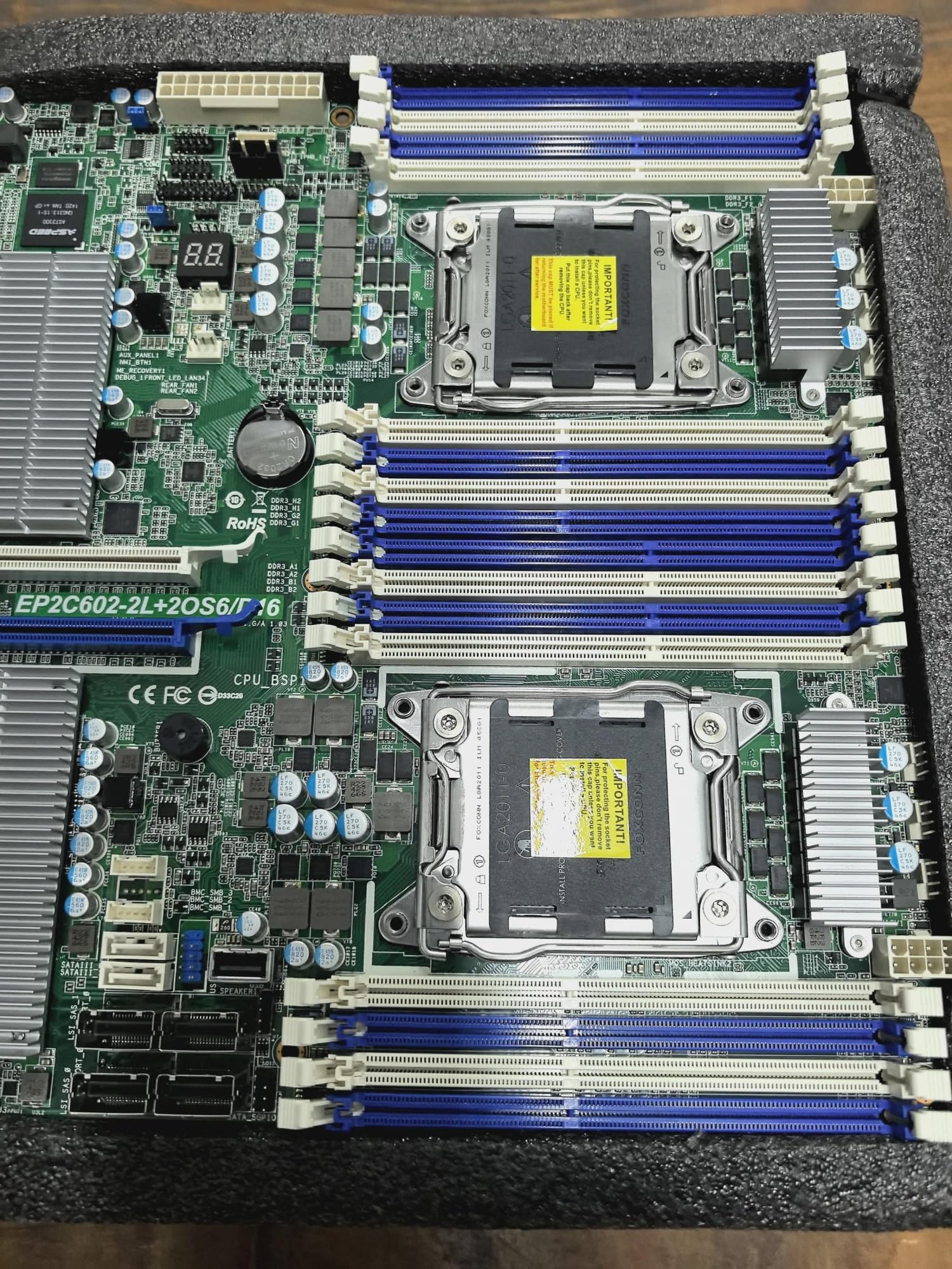 scheda madre Fit For ASROCK EP2C602-2L+/D16