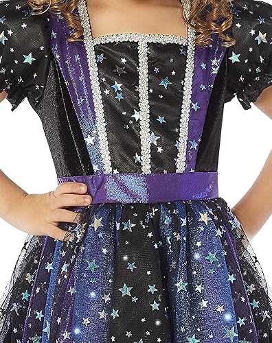 Miniatura 3 de Spirit Halloween Disfraz de bruja iluminada encantada para niños pequeños, cosplay de bruja, disfraz clásico de Halloween, traje iluminado