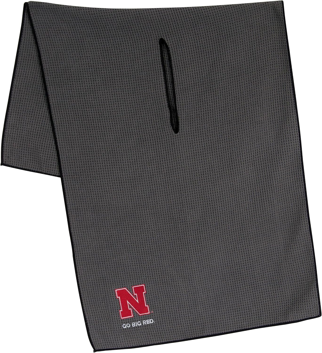 Team Effort Nebraska Cornhuskers Grey Microfiber Towel