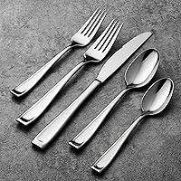 Vista 5 de Oneida Moda Tenedores de cena, juego de 4, plateado, tenedores de cena, juego de 4